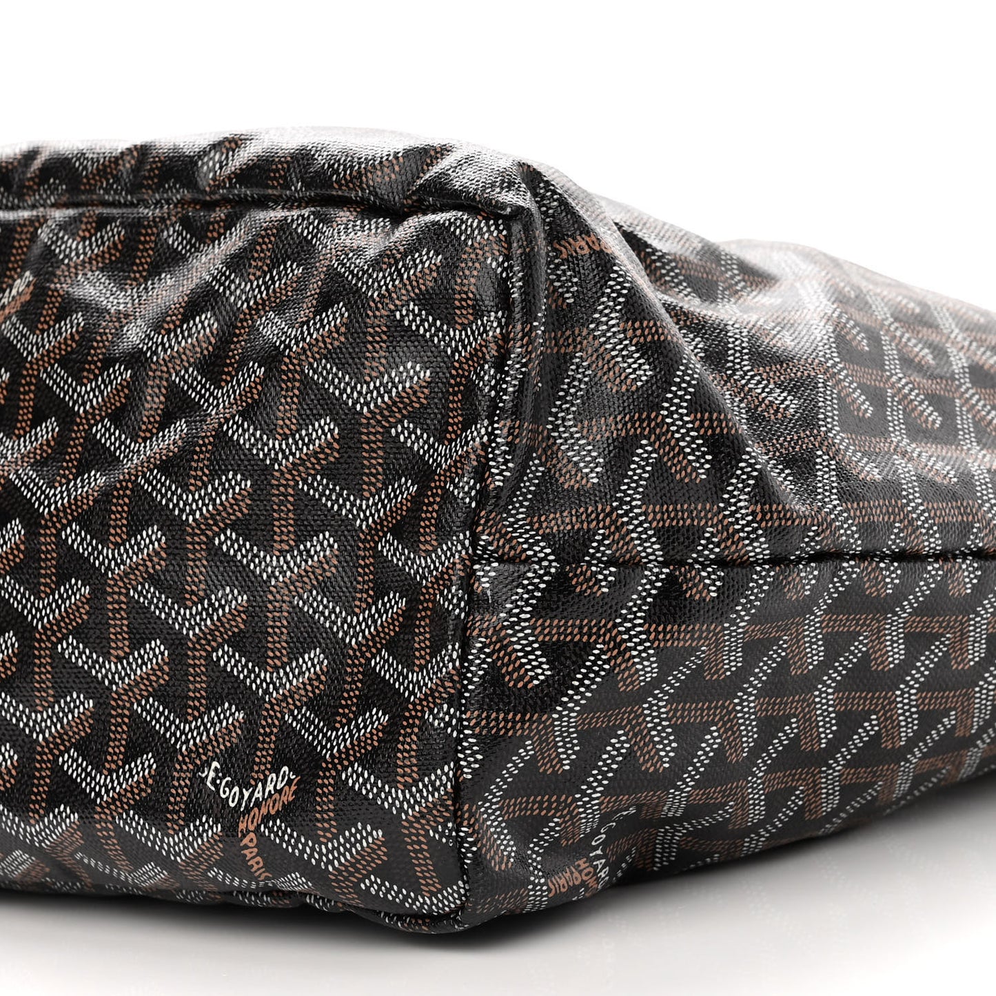 Goyardine Saint Louis PM Black Gold