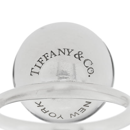 Tiffany Sterling Silver 15.75mm Hardwear Ball Ring 57 8 4 of 4