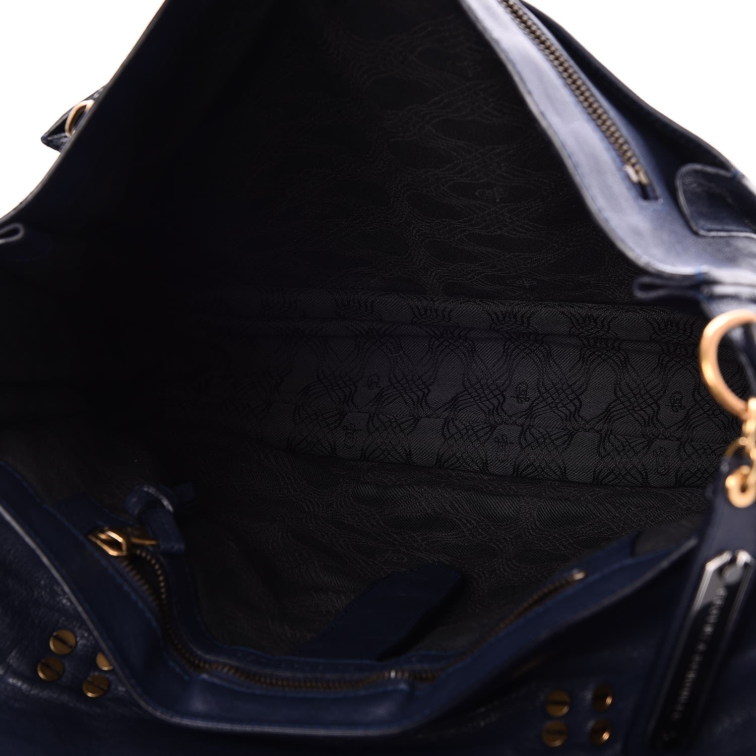 Proenza Schouler Lambskin Large PS1 Satchel Midnight 5 of 7