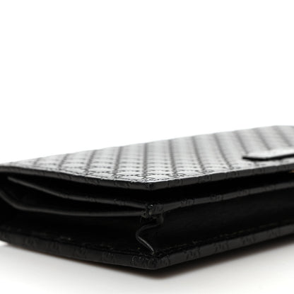Gucci Microguccissima Crossbody Wallet Black 8 of 12