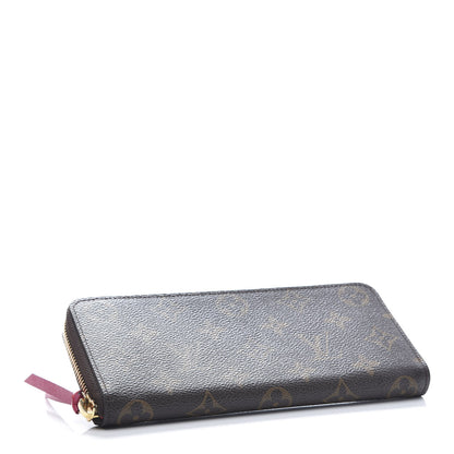 Louis Vuitton Monogram Clemence Wallet Freesia 4 of 9