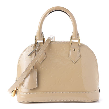 Louis Vuitton Vernis Alma BB Dune 1 of 10