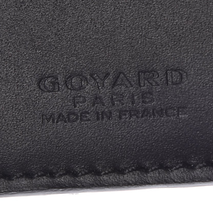 Goyard Goyardine Saint Marc Folding Card Case Black 6 of 16