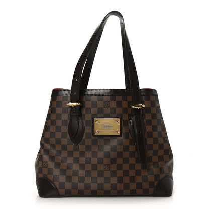 Louis Vuitton Damier Ebene Hampstead MM 1 of 9