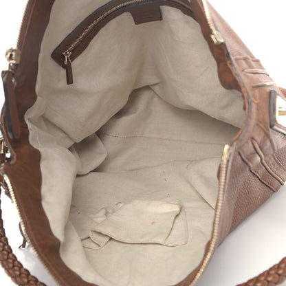 Gucci Pebbled Calfskin Large Bella Hobo Cuir 4 of 21