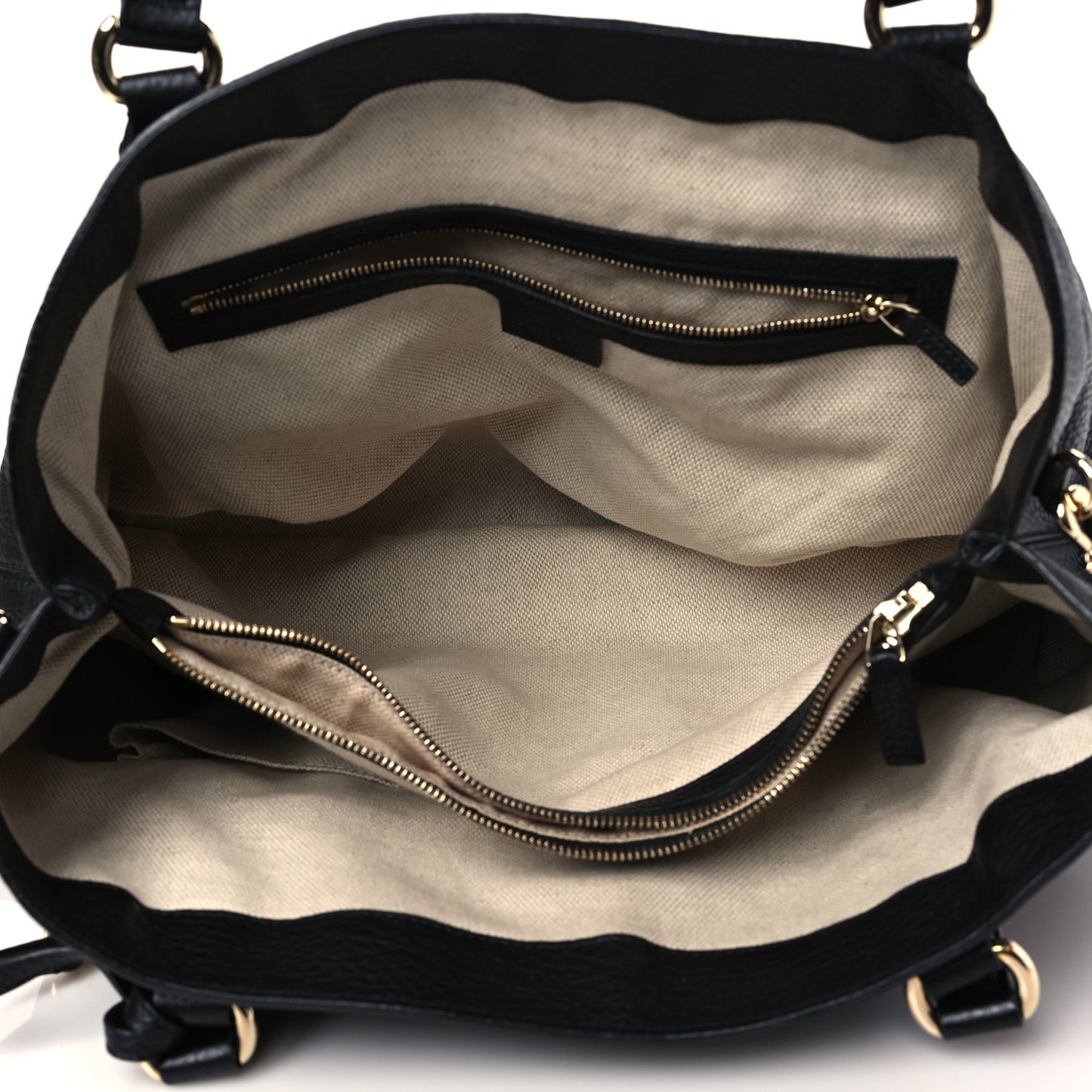 Cellarius Calfskin Medium Soho Working Tote Black
