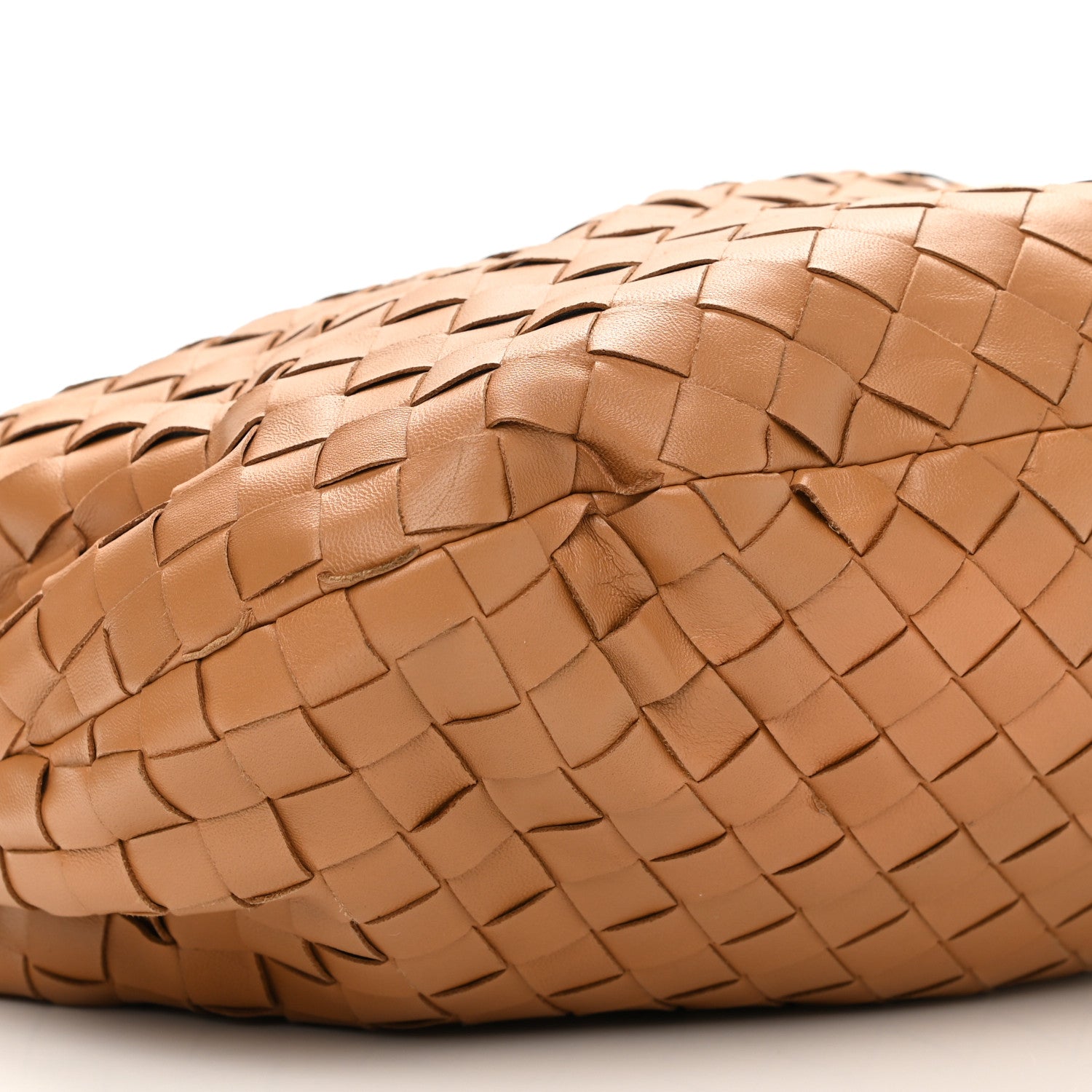 Bottega Veneta Nappa Intrecciato Teen Jodie Hobo Caramel 8 of 9