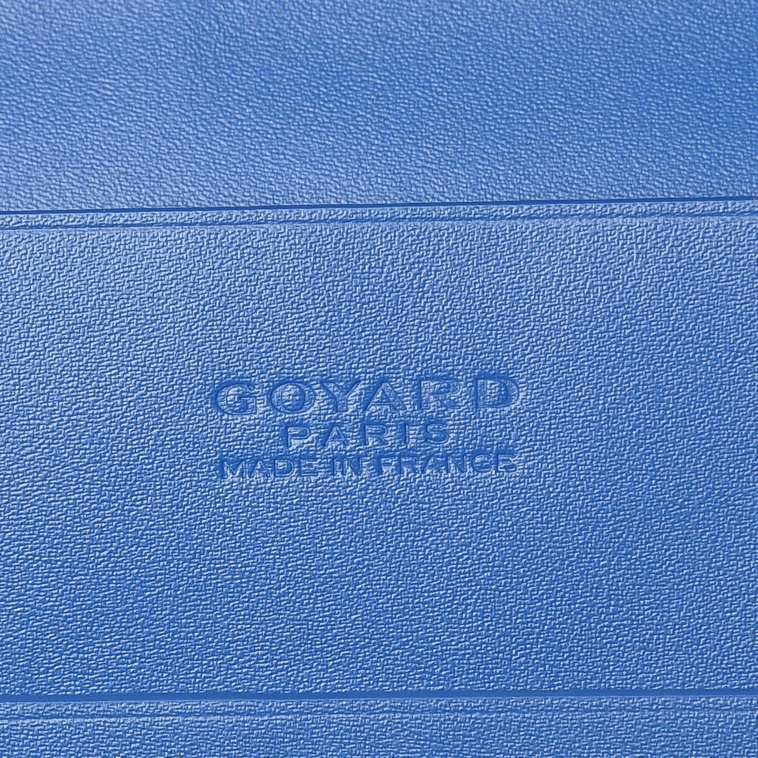 Goyard Goyardine Richelieu Wallet Sky Blue 6 of 7