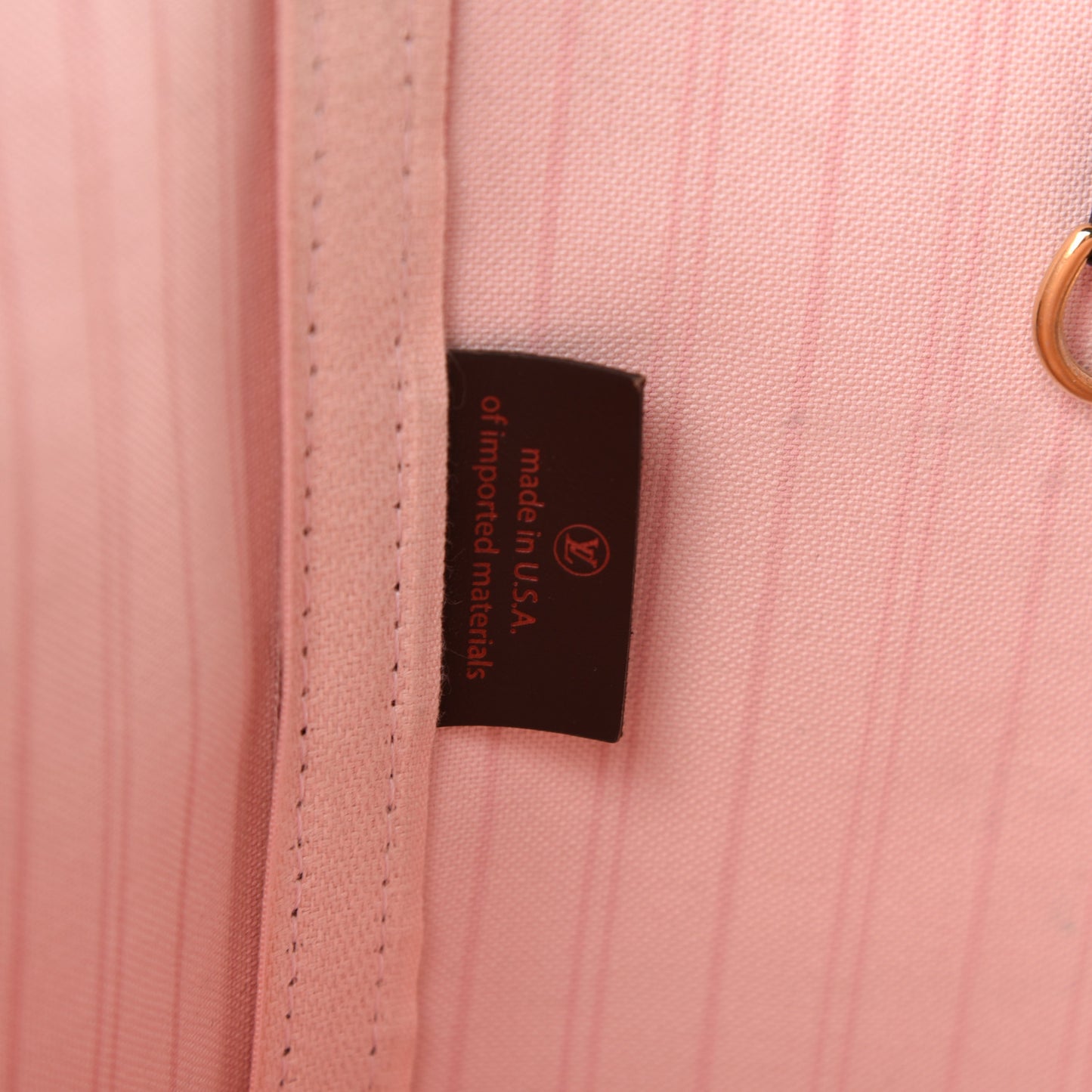 Damier Ebene Neo Neverfull MM Rose Ballerine