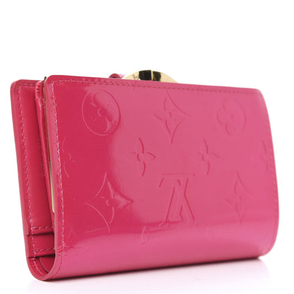 Louis Vuitton Vernis French Purse Wallet Fuchsia 3 of 7