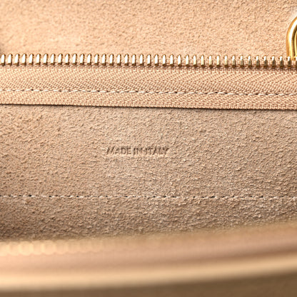Celine Laminated Calfskin Nano Belt Bag Gold 6 of 10
