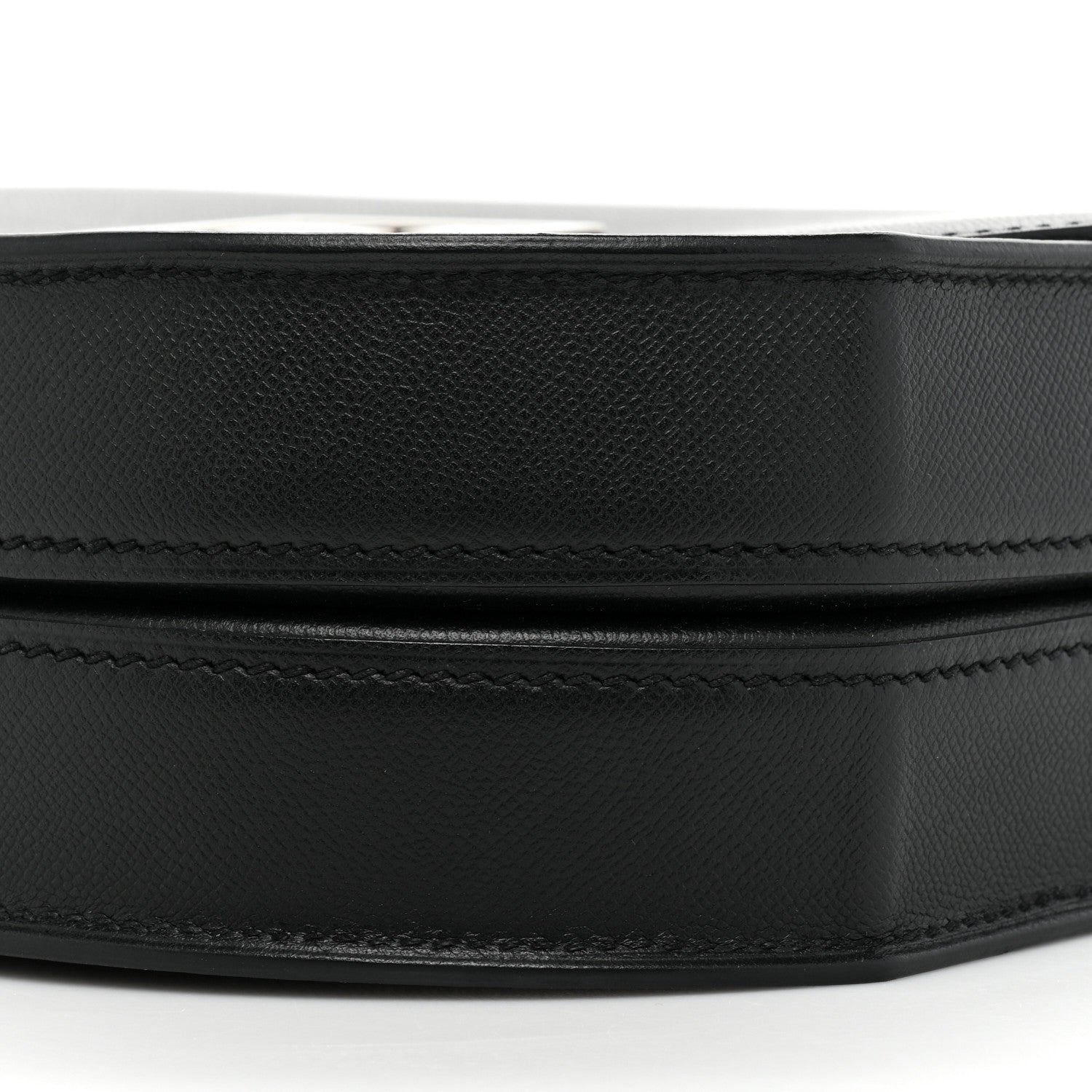 Hermes Grained Monsieur Mosaique Au 24-21 Black 8 of 13