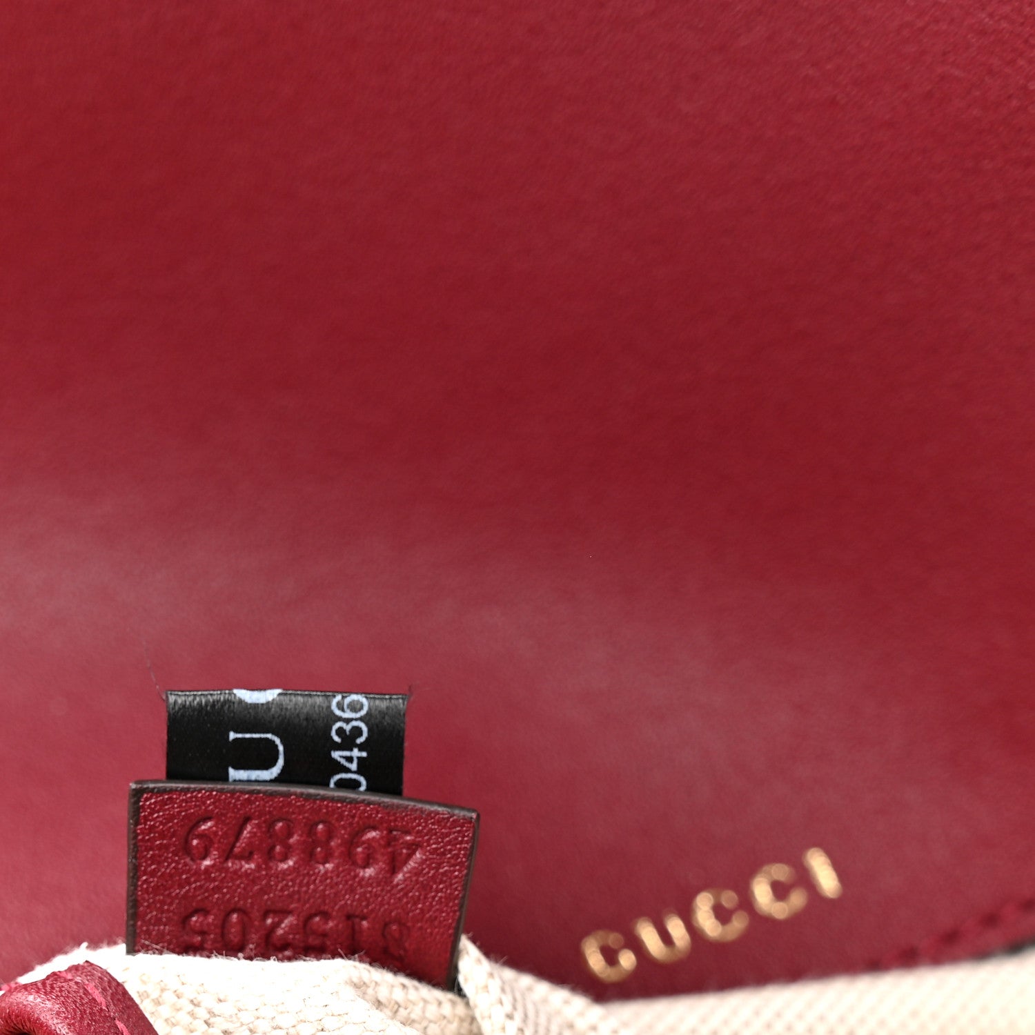 Gucci Arabella Calfskin Horsebit 1955 Shoulder Bag Rosso Ancora 7 of 12