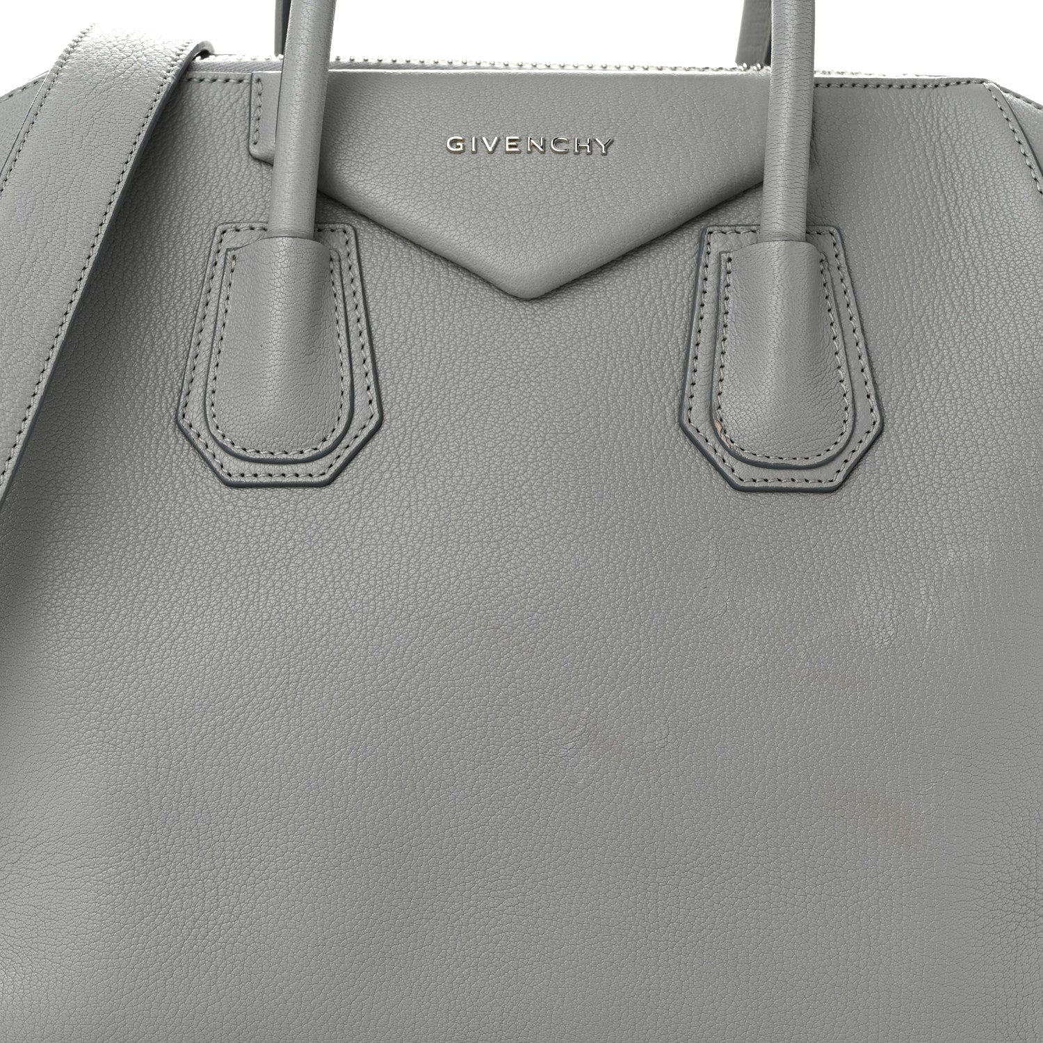 Givenchy Sugar Goatskin Medium Antigona Pearl Grey 7 of 11
