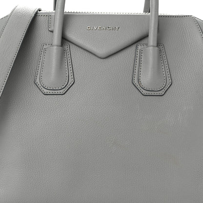 Givenchy Sugar Goatskin Medium Antigona Pearl Grey 7 of 11