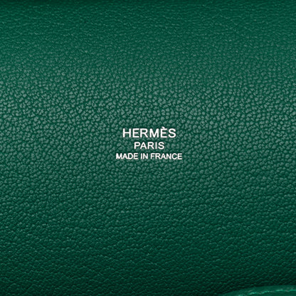 Hermes Taurillon Clemence Jypsiere 28 Malachite 5 of 10