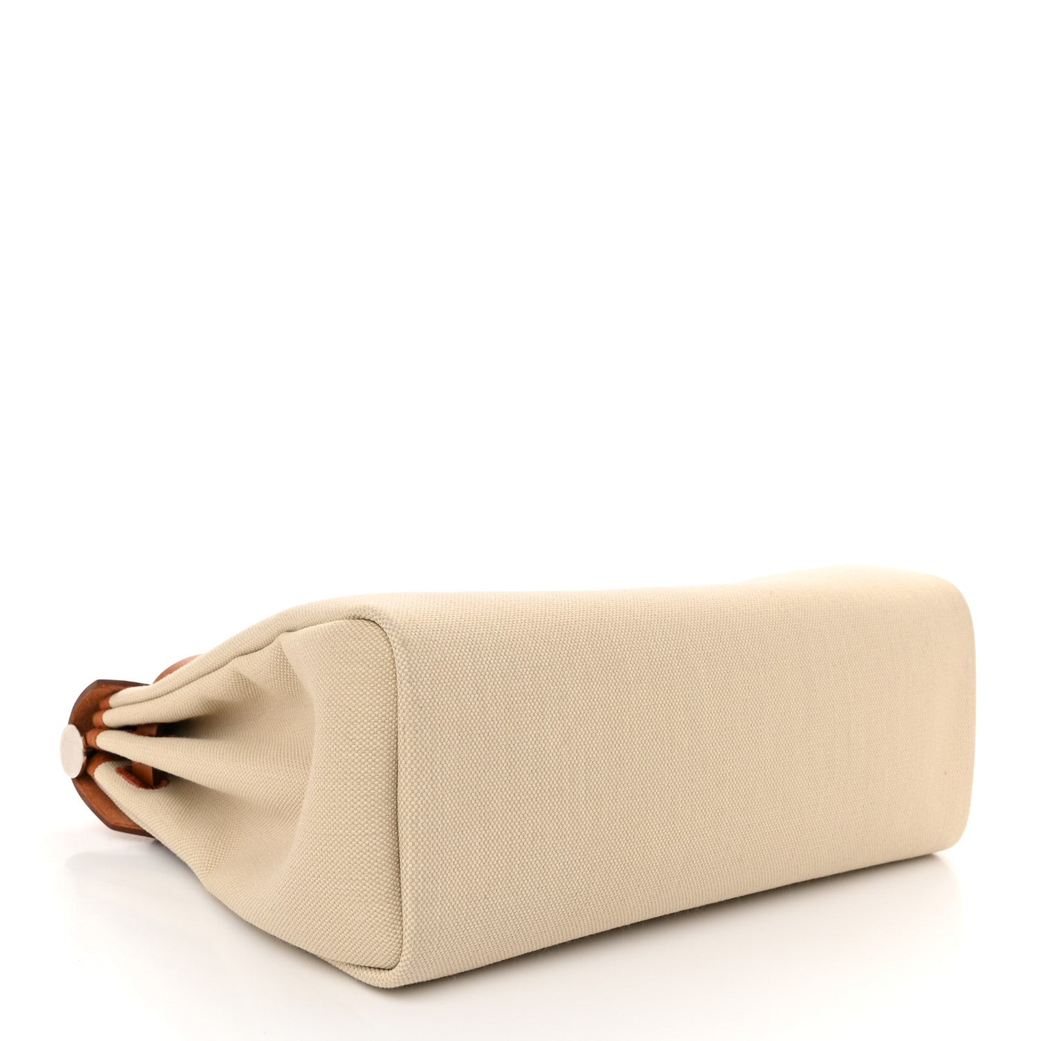 Hermes Vache Hunter Toile Herbag Zip 31 PM Trench Gold 5 of 12