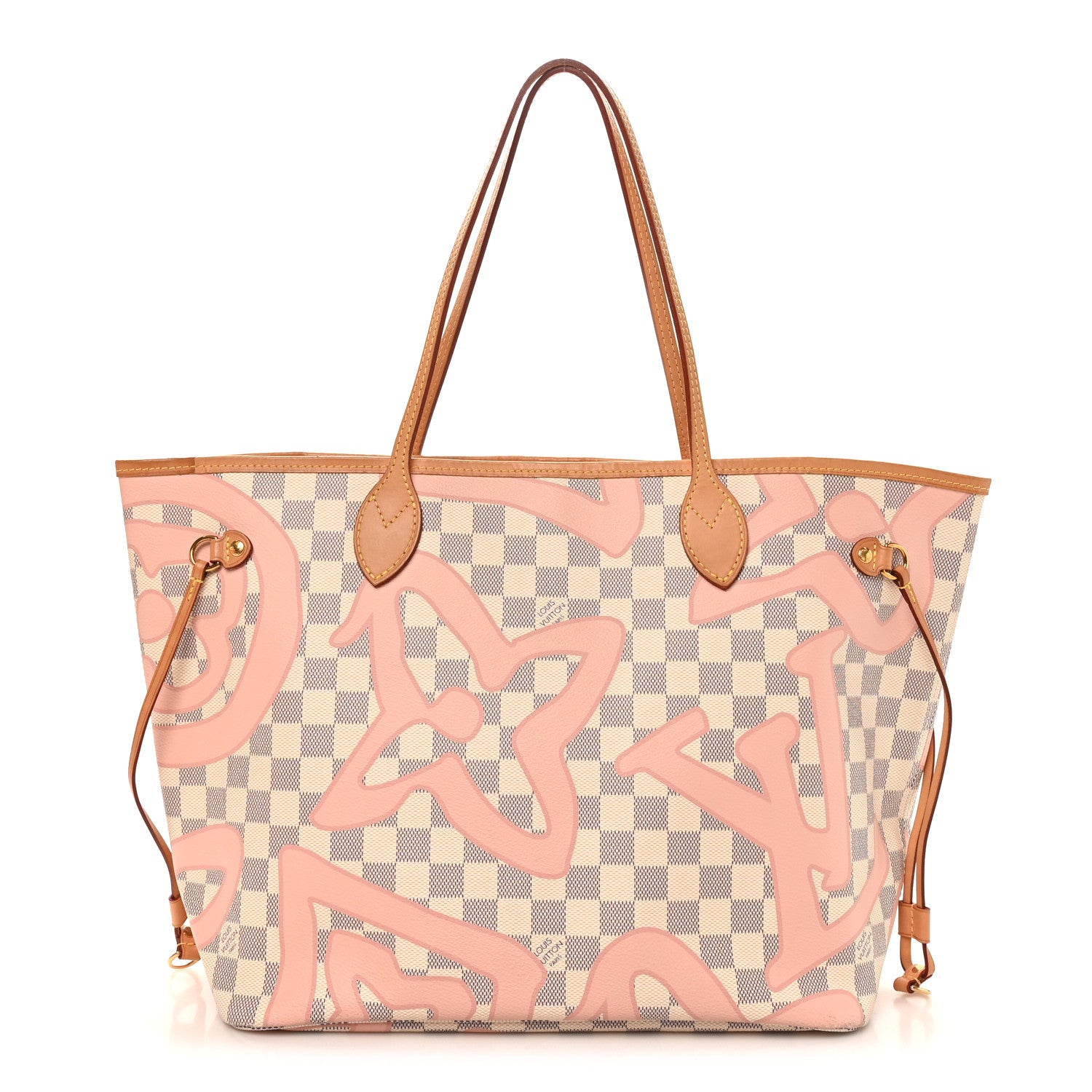 Louis Vuitton Damier Azur Tahitienne Neverfull MM 1 of 8