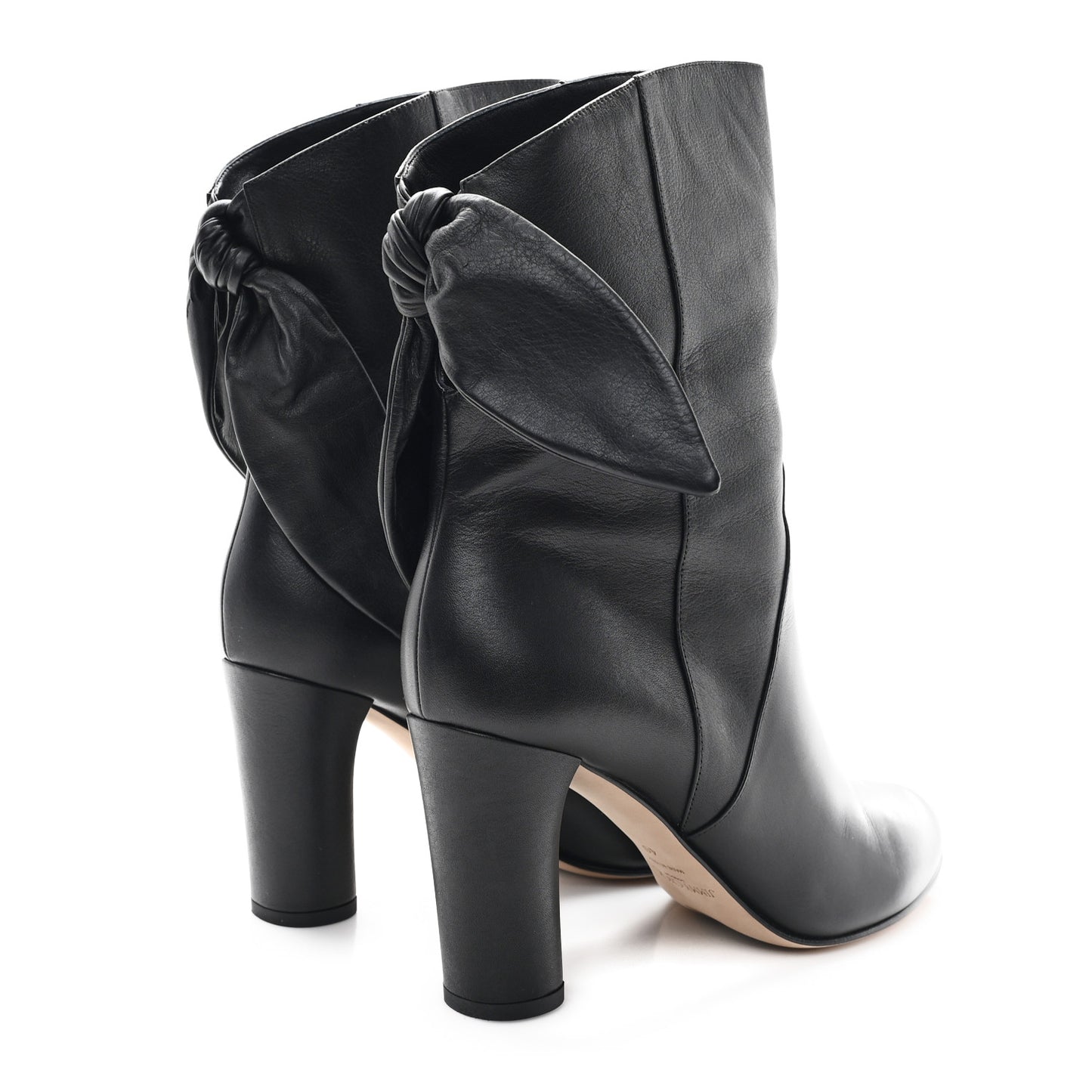 Smooth Calfskin Marlene 85 Boots 40 Black