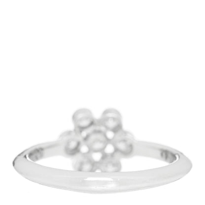 Tiffany Platinum Diamond Enchant Flower Ring 48 4.5 3 of 4