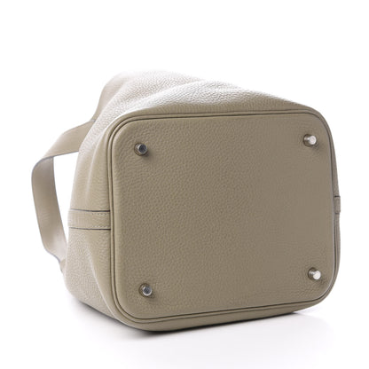 Hermes Taurillon Clemence Picotin Lock 22 MM Sauge 3 of 7