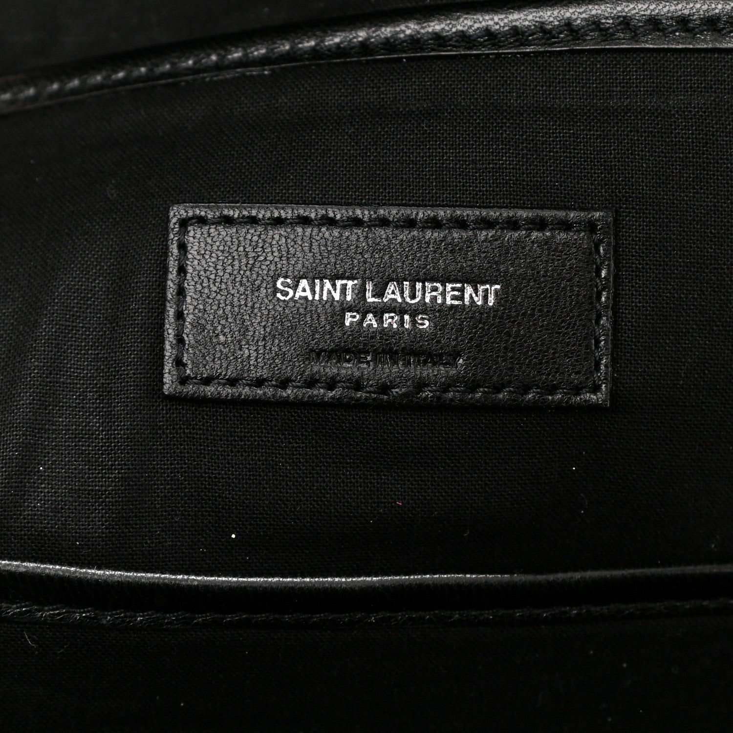 Saint Laurent Canvas City Backpack Black 6 of 10