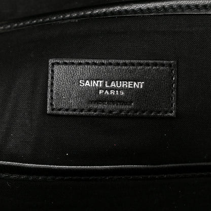 Saint Laurent Canvas City Backpack Black 6 of 10