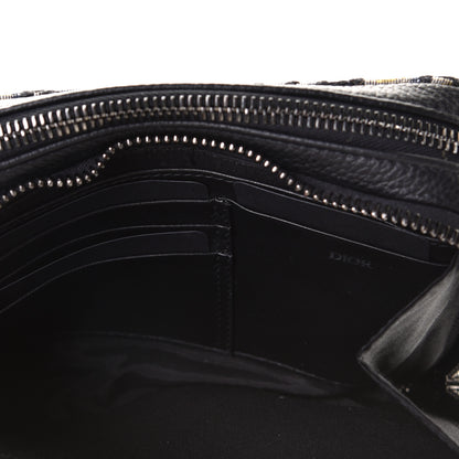 Christian Dior Oblique Pouch Navy Blue 4 of 4