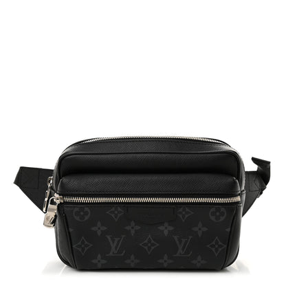 Louis Vuitton Taiga Monogram Eclipse Outdoor Bum Bag Black 1 of 9