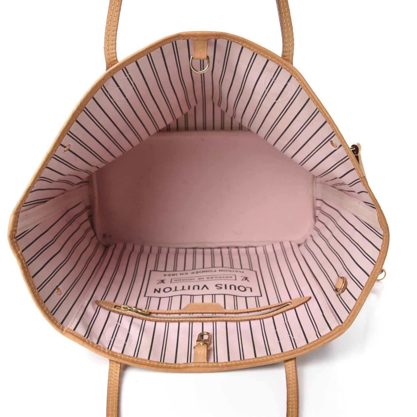 Monogram Neo Neverfull MM Rose Ballerine