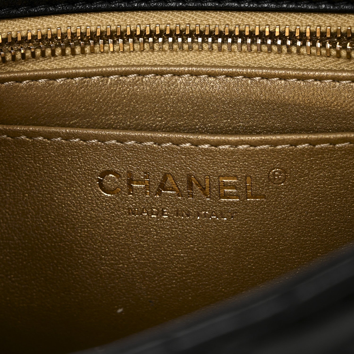 Chanel Lambskin Quilted Mini CC Crush Flap Black 5 of 10