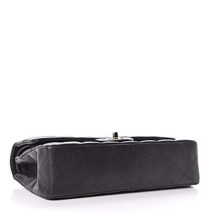 Chanel Lambskin Quilted Medium Double Flap Black 4 of 11