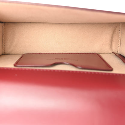 Alexander McQueen Calfskin Mini Jeweled Knuckle Satchel Red 5 of 10