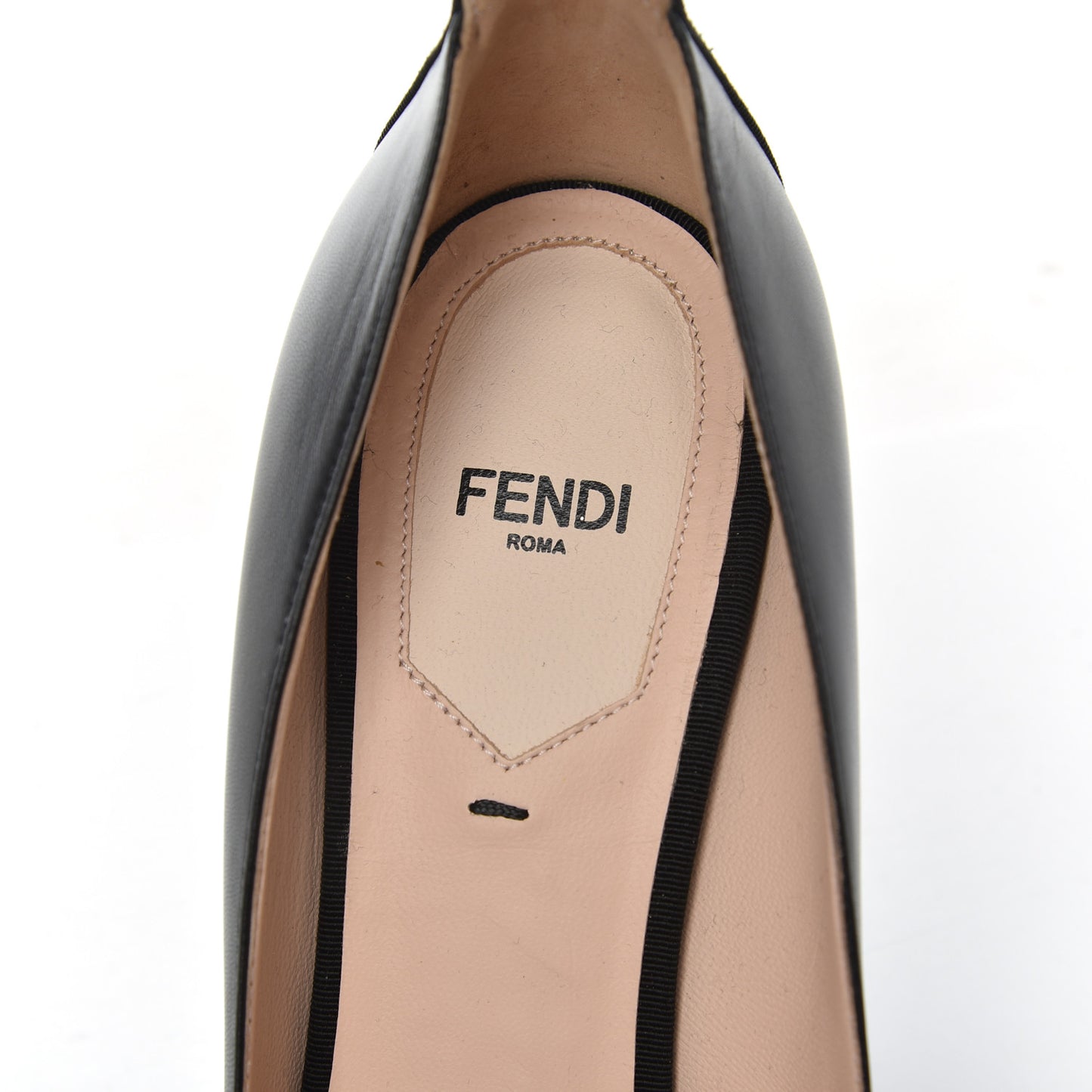 Calfskin Grosgrain Pumps 39 Black