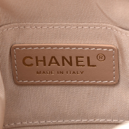 Chanel Lambskin Quilted Small Perfect Meeting Hobo White 6 of 10