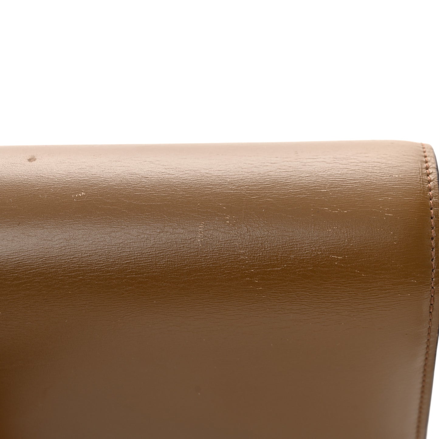 Smooth Calfskin Small Classic Box Flap Bag Camel