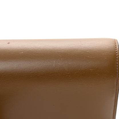 Celine Smooth Calfskin Small Classic Box Flap Bag Camel 12 of 15