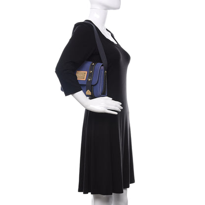 Louis Vuitton Toile Antigua Sac Rabat Blue 2 of 13