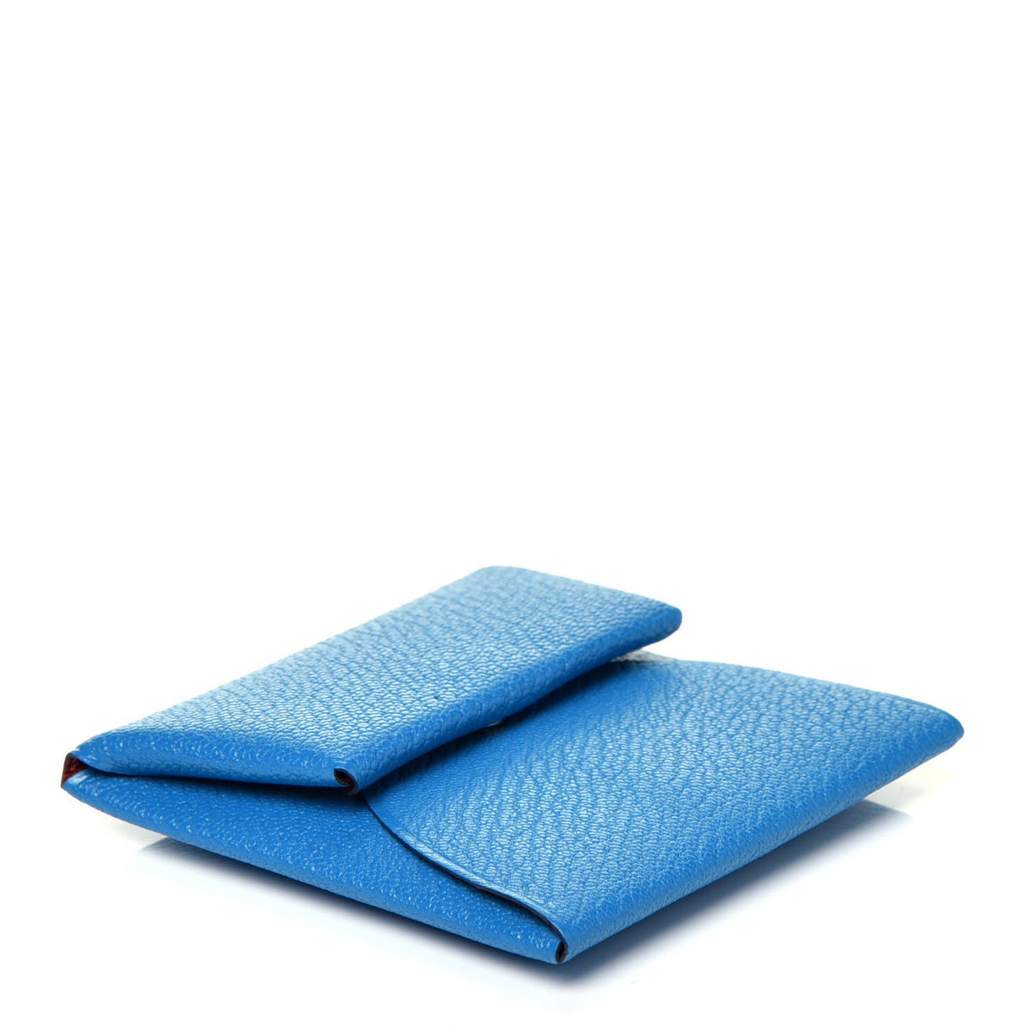 Chevre Mysore Bastia Verso Coin Purse Bleu Frida Cuivre