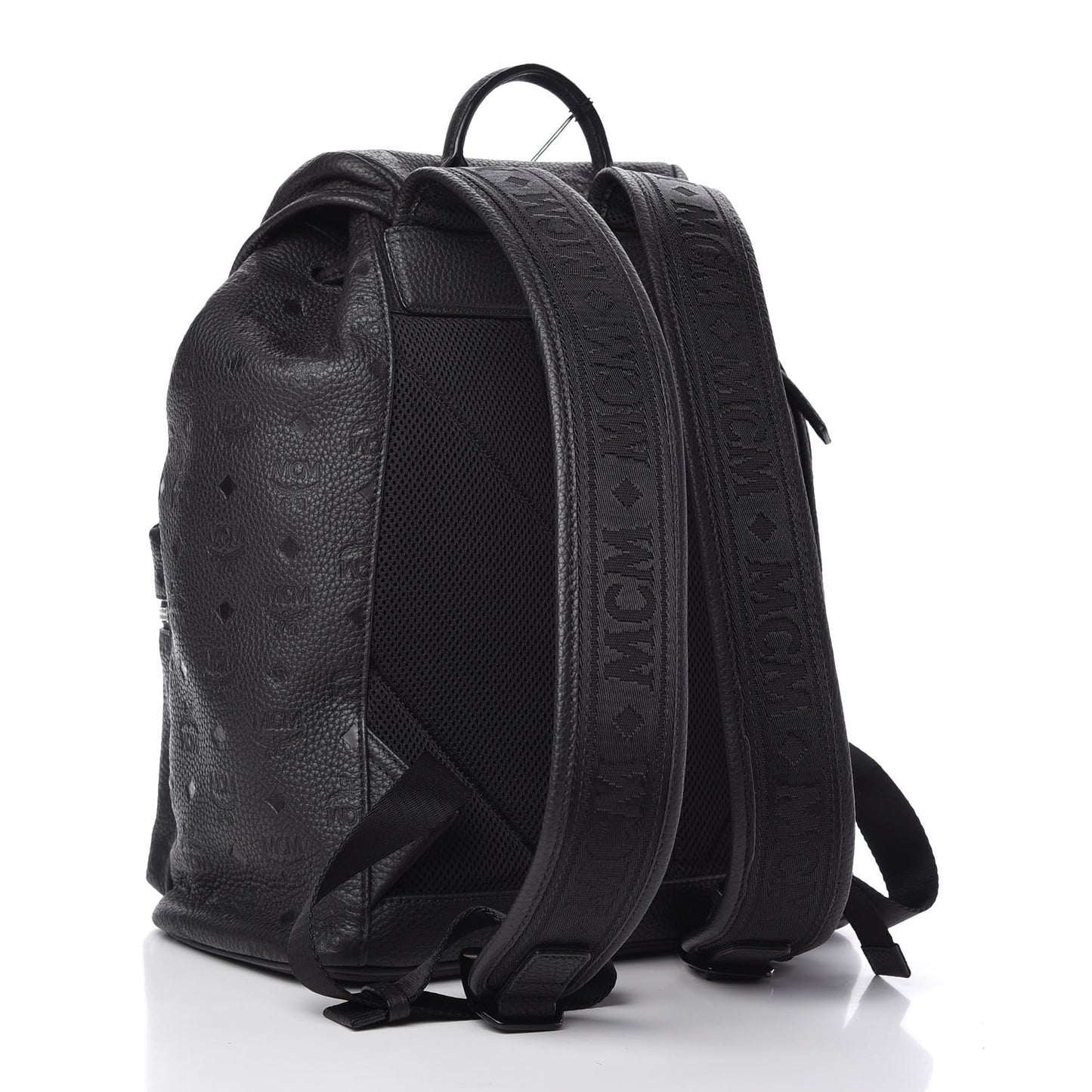 Calfskin Ottomar Small Tivitat Two-Pocket Backpack Black