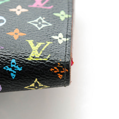 Louis Vuitton Monogram Multicolor Eugenie Wallet Black Grenade 8 of 8