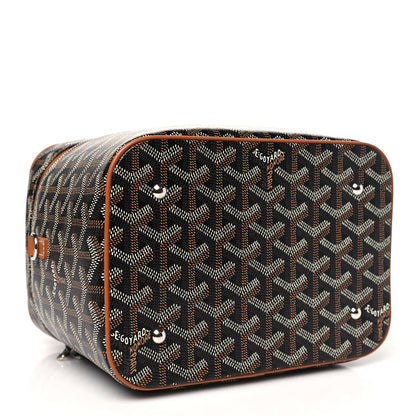 Goyard Goyardine Muse Vanity Case Black Gold 5 of 11