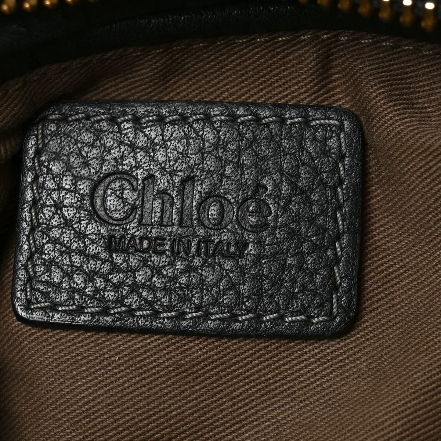Calfskin Medium Marcie Satchel Black