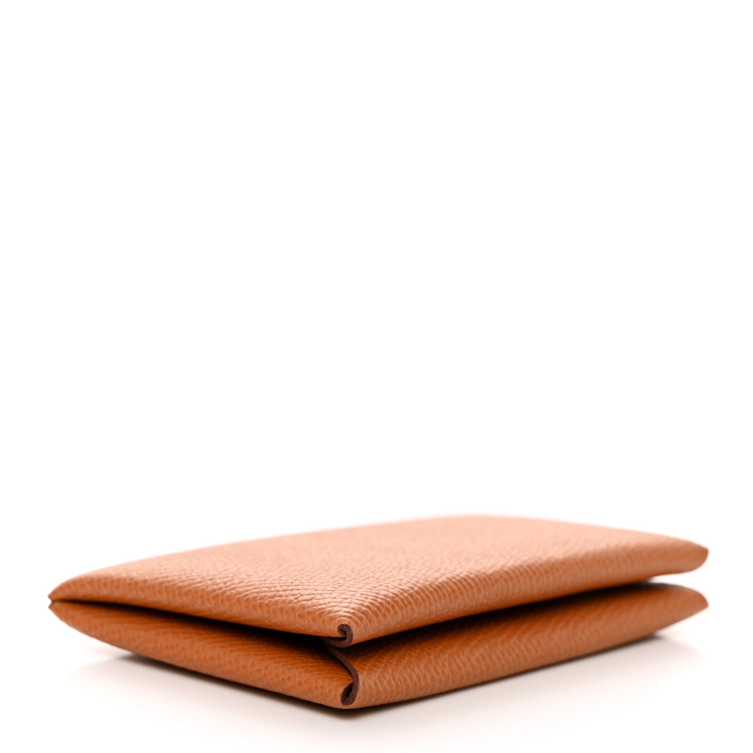 Hermes Epsom Calvi Card Case Gold 4 of 8