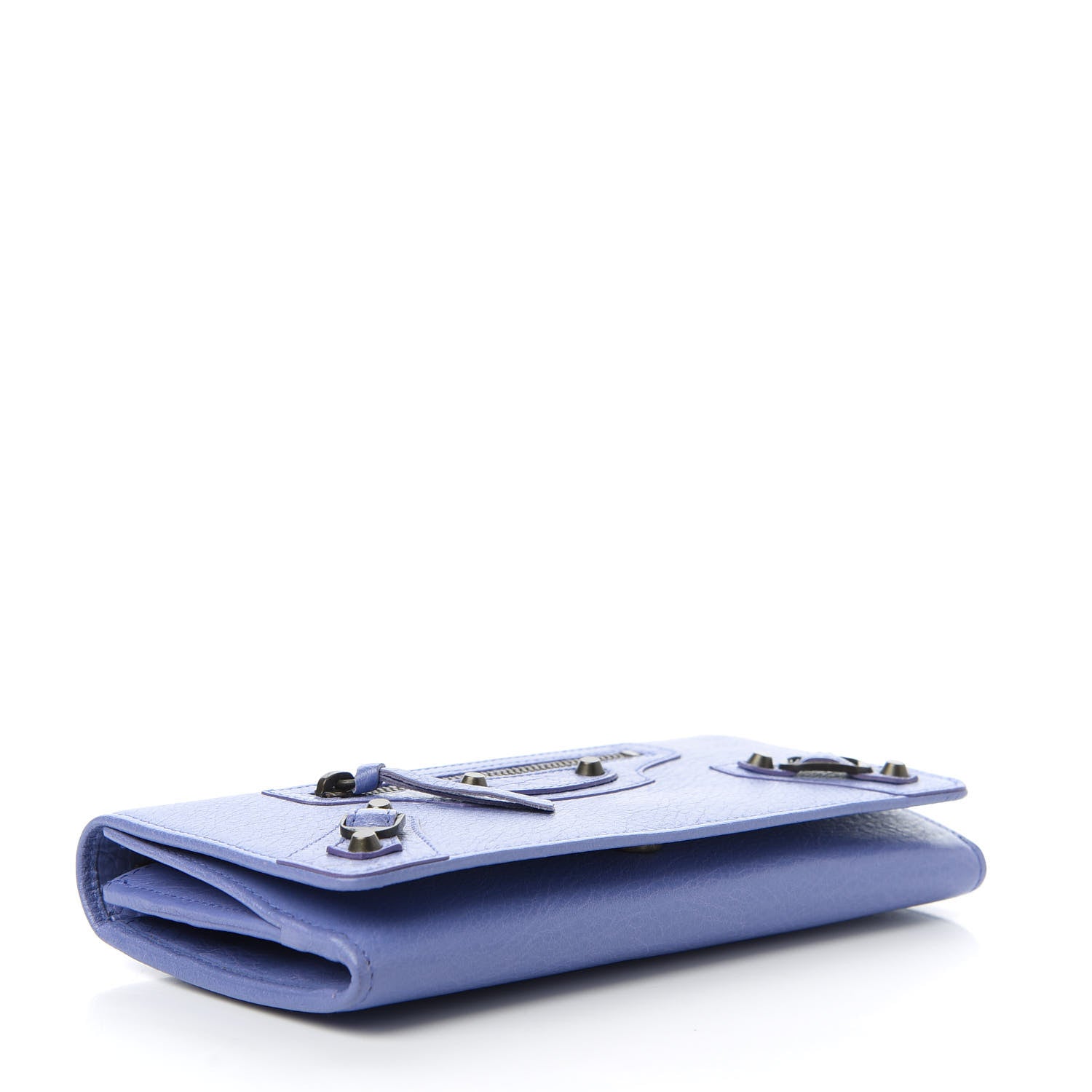Balenciaga Agneau Classic Hardware Money Wallet Mauve 4 of 9