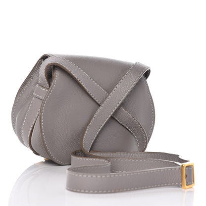 Chloe Calfskin Mini Marcie Round Crossbody Bag Cashmere Grey 3 of 13