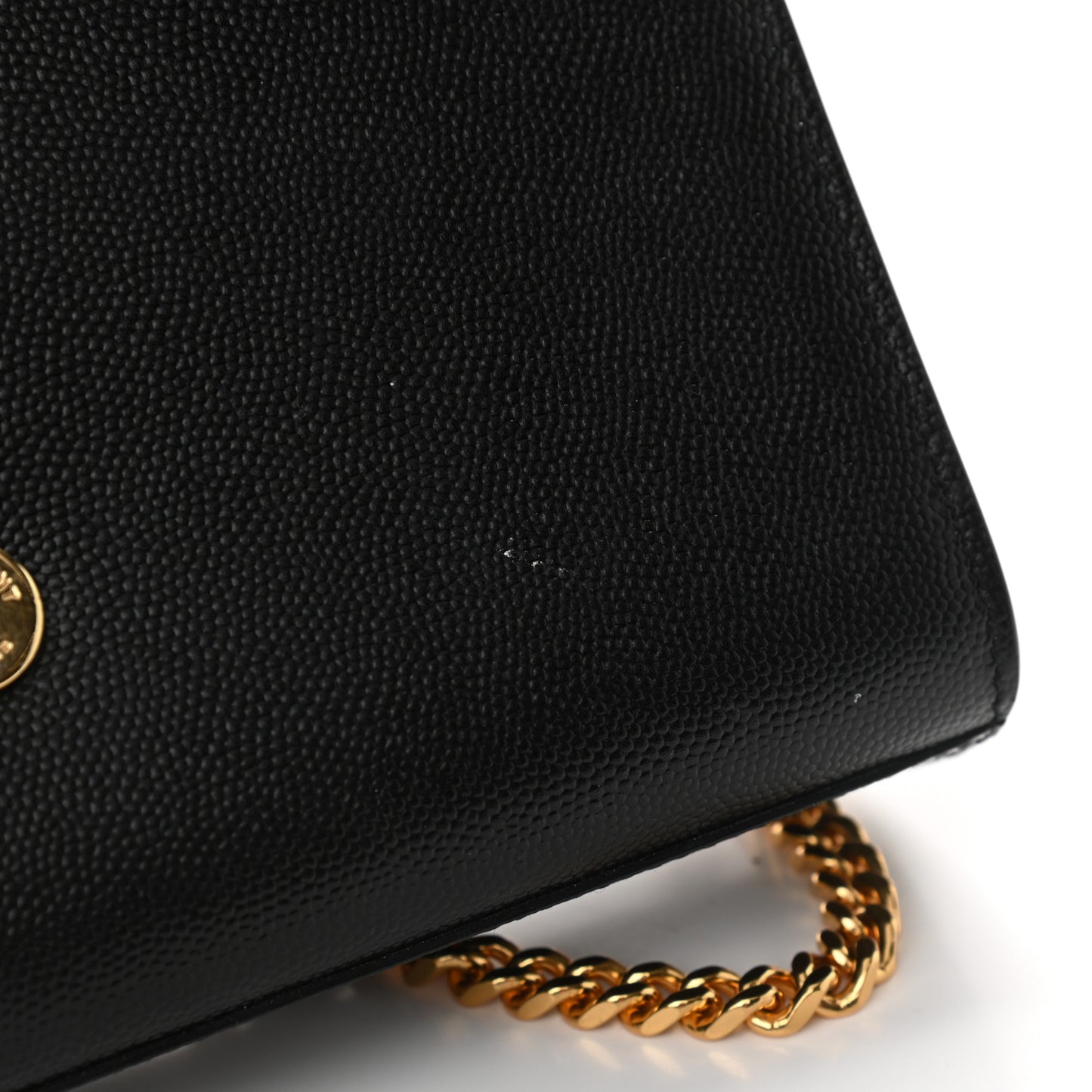 Grain De Poudre Small Monogram Kate Satchel Black