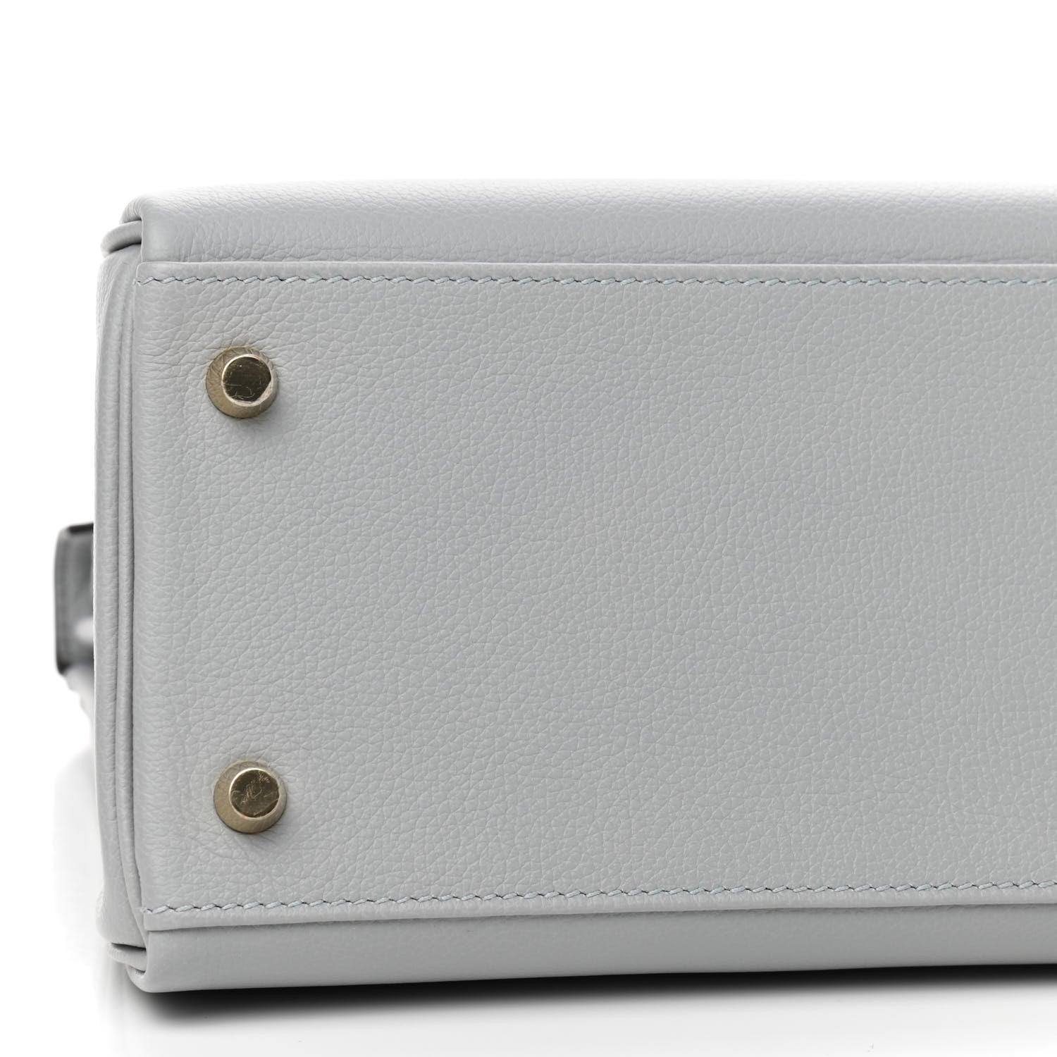 Hermes Evercolor Kelly Retourne 28 Bleu Glacier 5 of 8