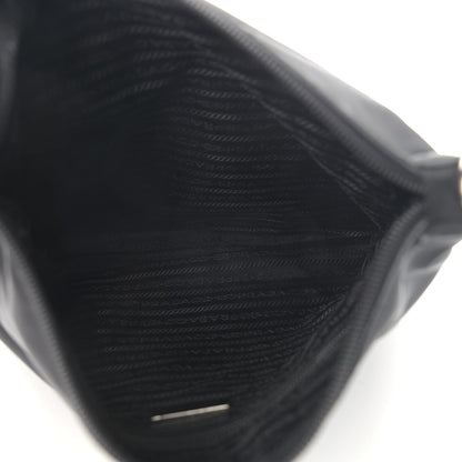 Prada Nylon Vela Flat Messenger Bag Black 4 of 11