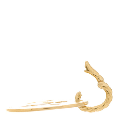 David Yurman 18K Yellow Gold Diamond Paris Amulet Pendant 4 of 4